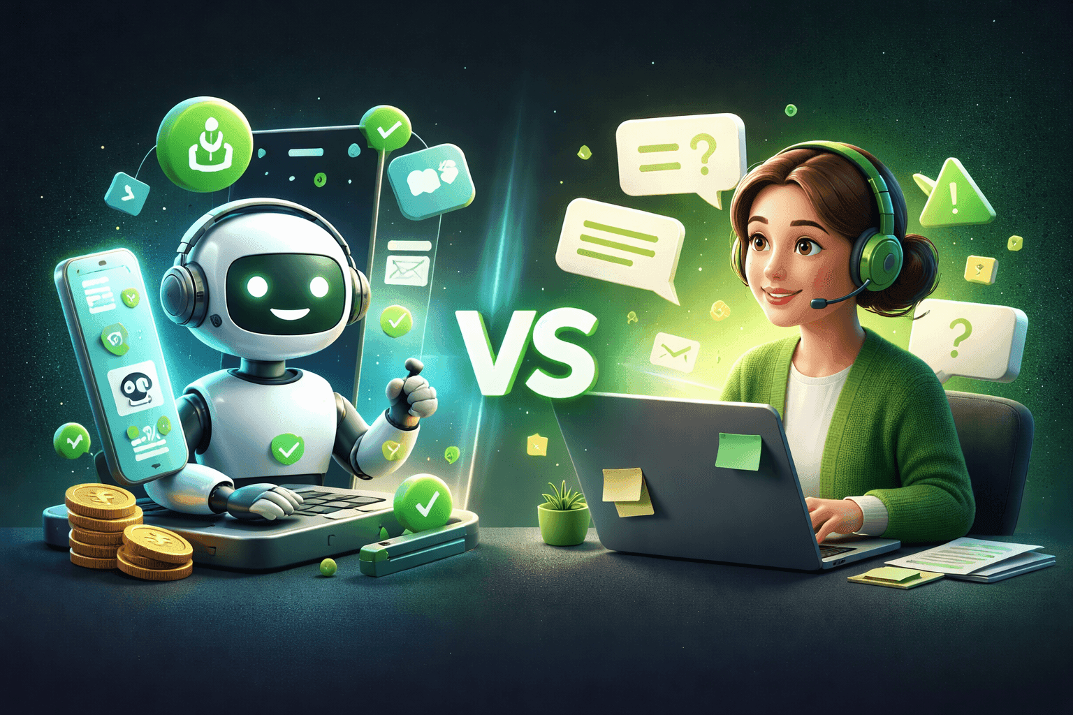 AI Inbound Call Handling vs Human Agents: Small Business Guide