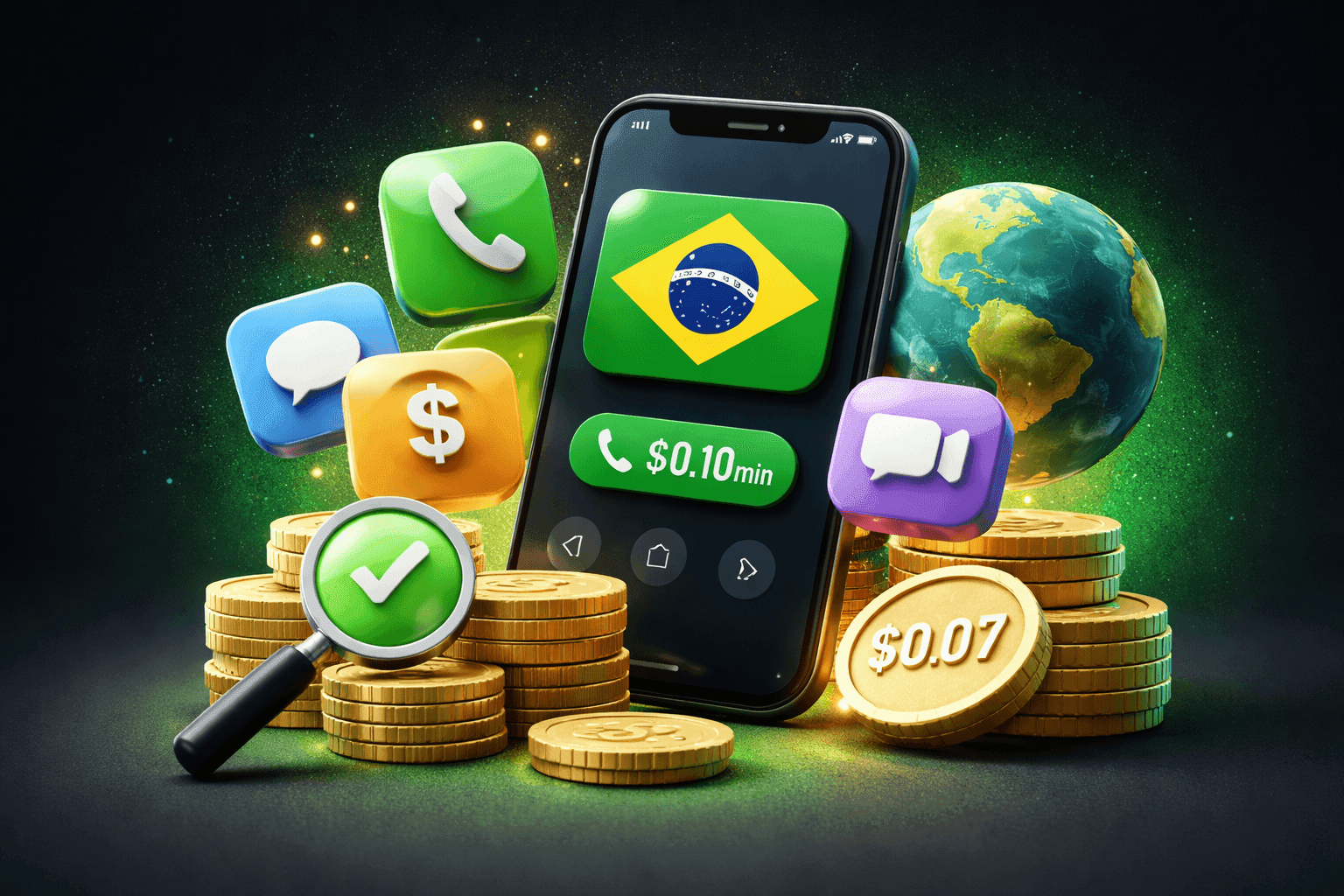 Best Apps to Call Brazil Cheaply in 2026 (Ranked by Real Cost)