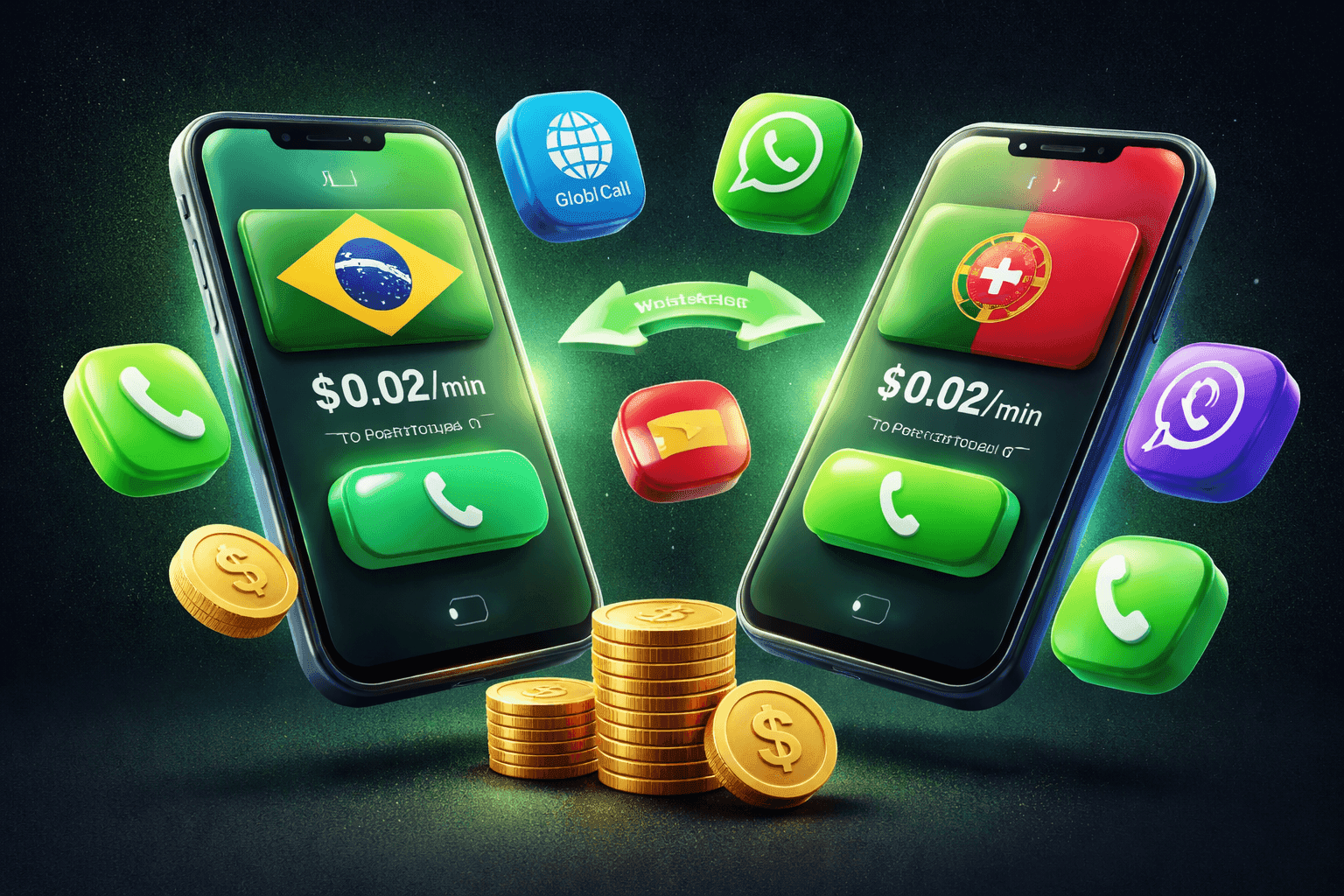 Best App to Call Brazil from Portugal (and Vice Versa)