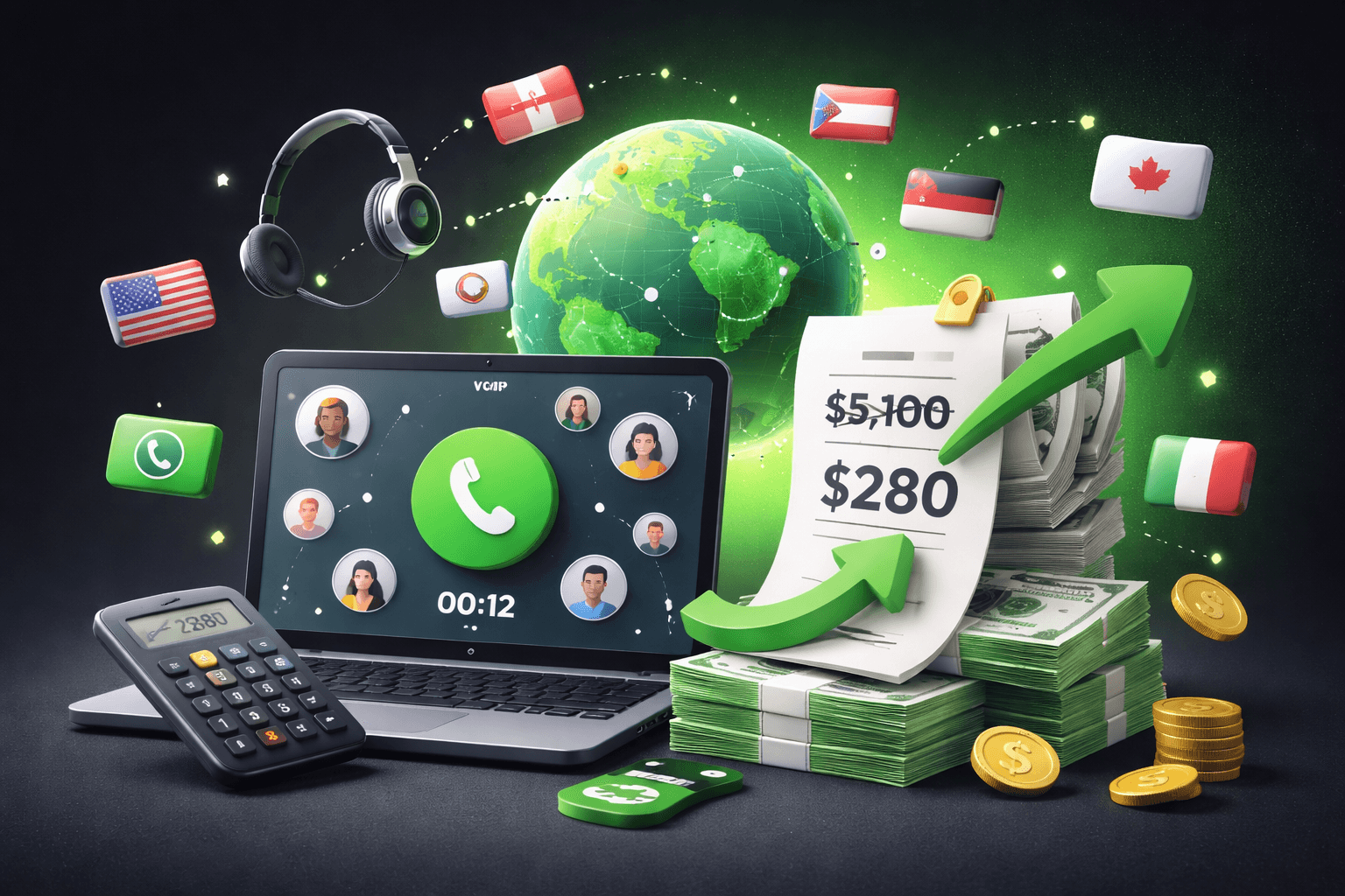 How a 30-Person Remote Team Cut Calling Costs by 94%