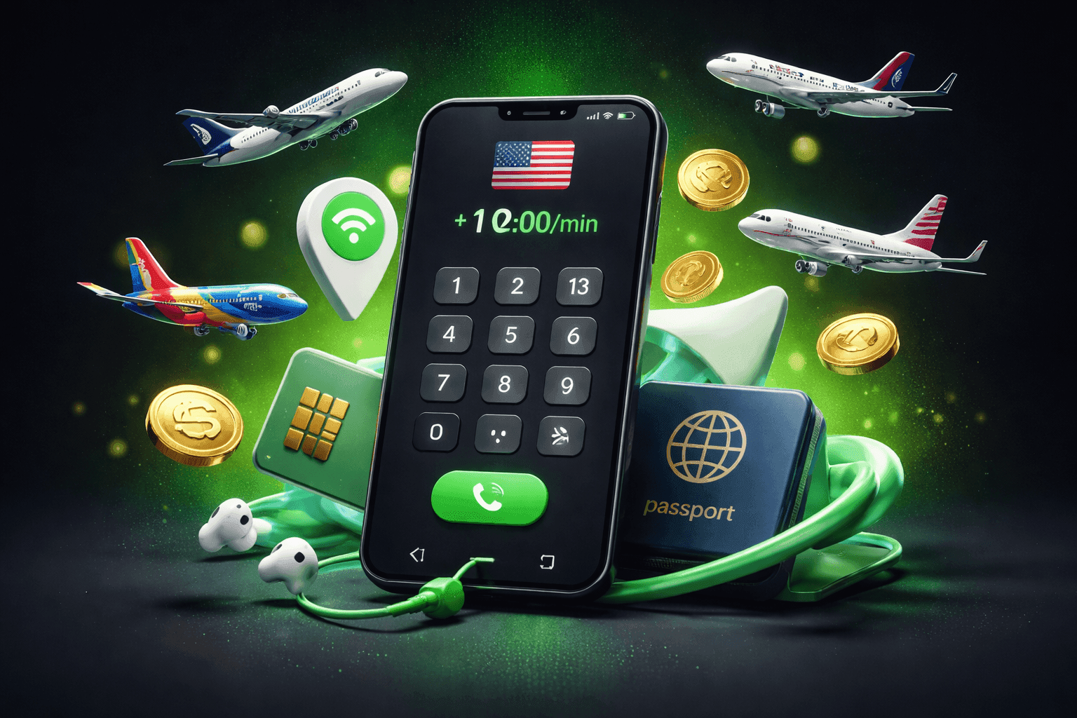 How to Call Any US Airline from Abroad Without Roaming Fees