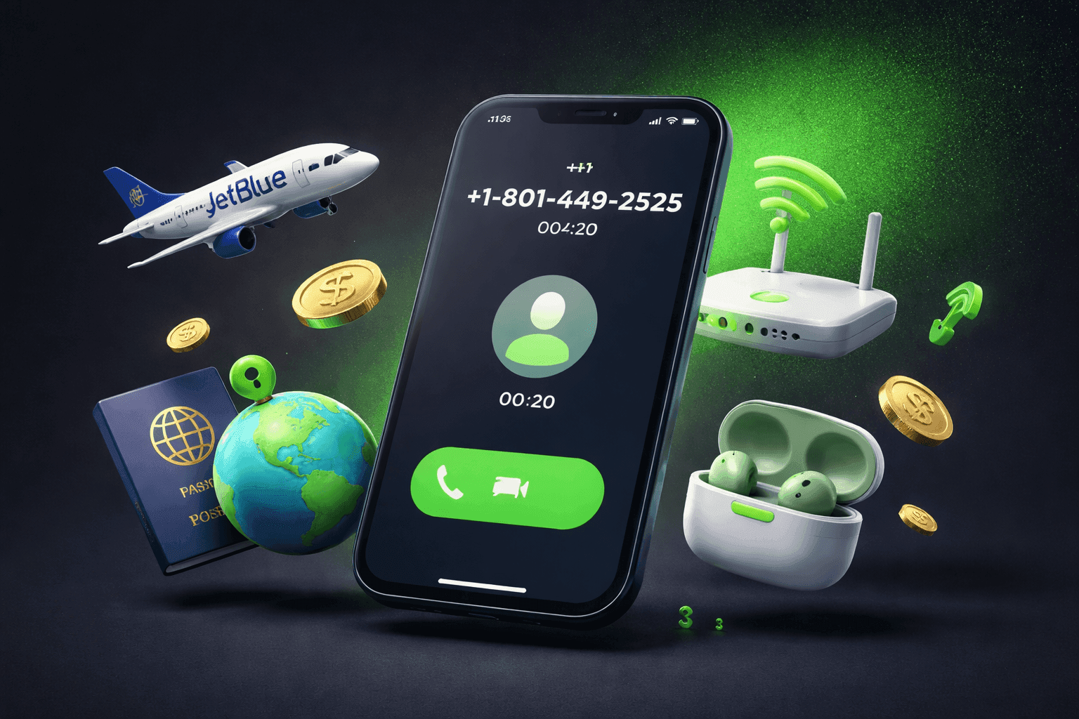 How to Call JetBlue Customer Service from Outside the USA Without International Rates