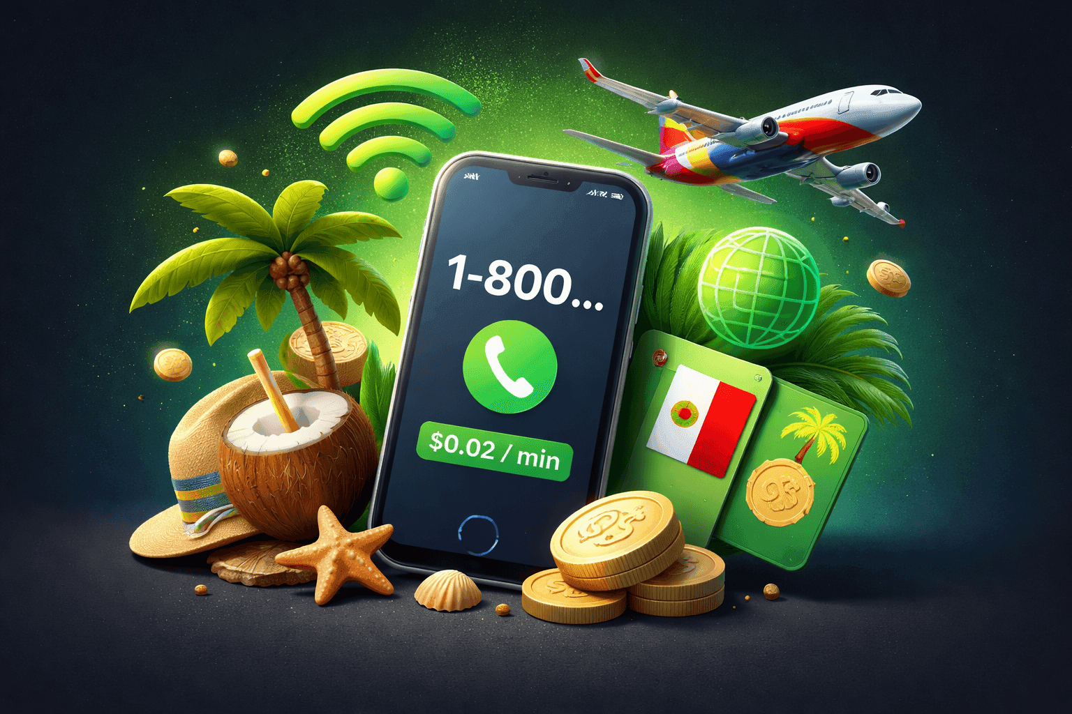 How to Call Southwest Airlines from Mexico or the Caribbean Without Roaming Fees