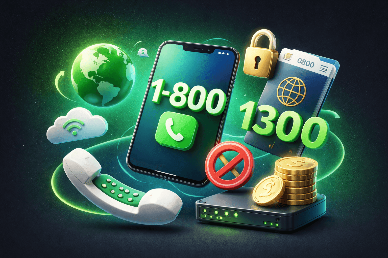 How to Call Toll-Free Numbers from Abroad: 1-800, 0800 & 1300 Workarounds