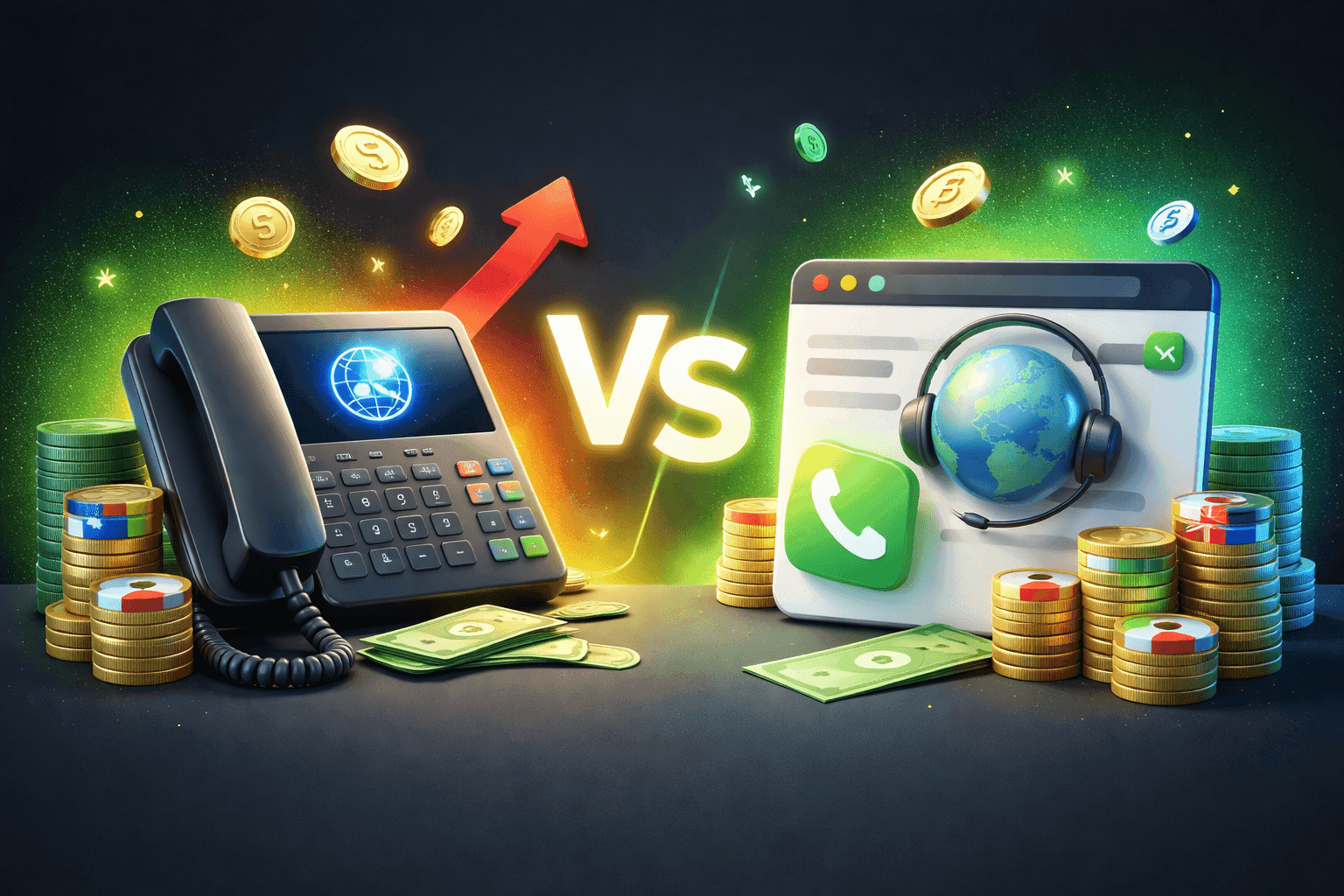 RingCentral vs Browser VoIP: International Call Costs Compared