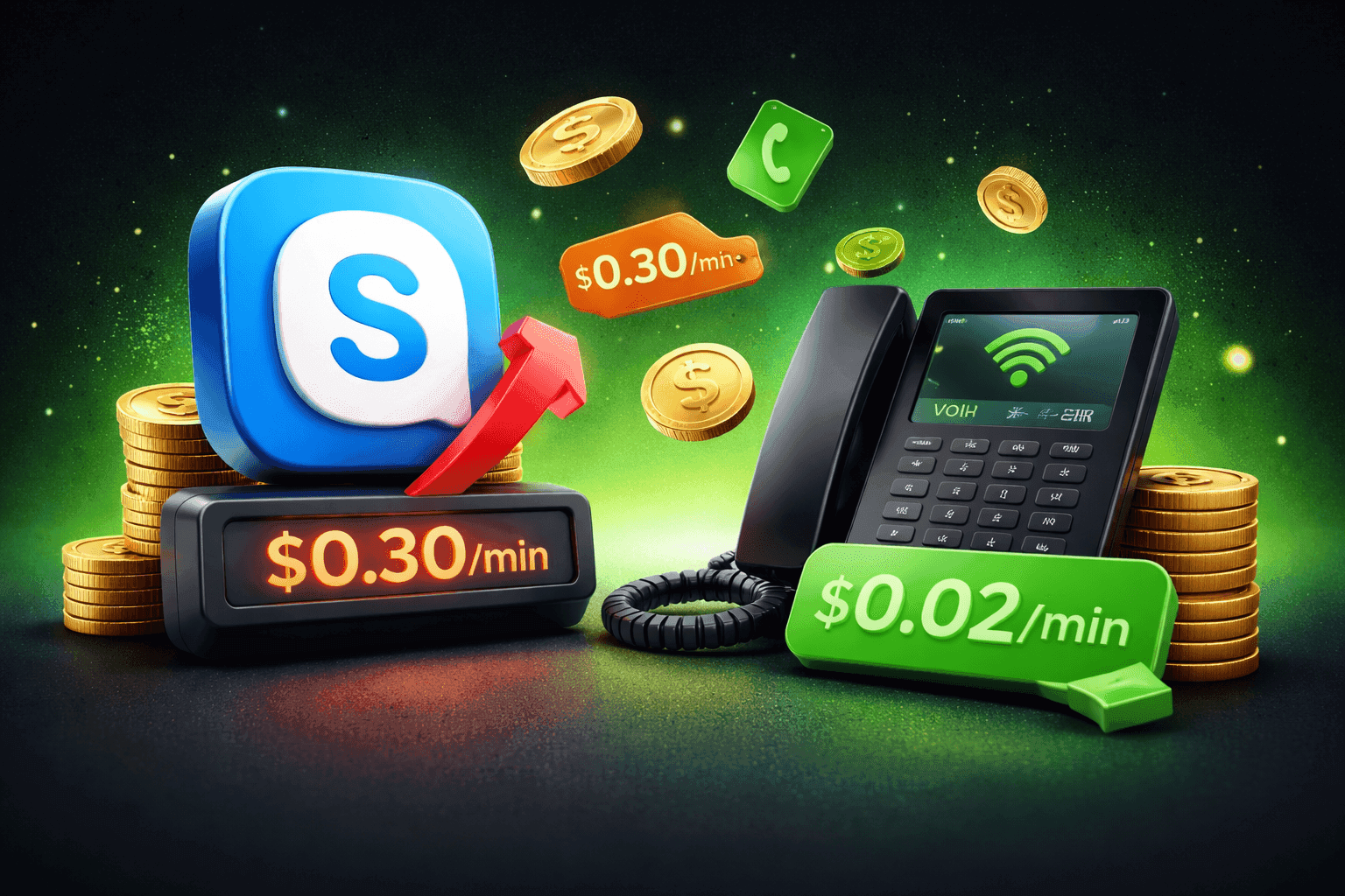 Skype Call Rates vs VoIP: What You Pay Per Minute in 2026