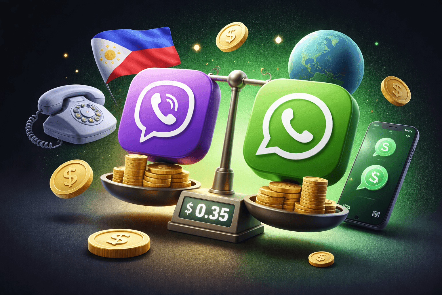 Viber vs WhatsApp for International Calls: Which Costs Less in 2026